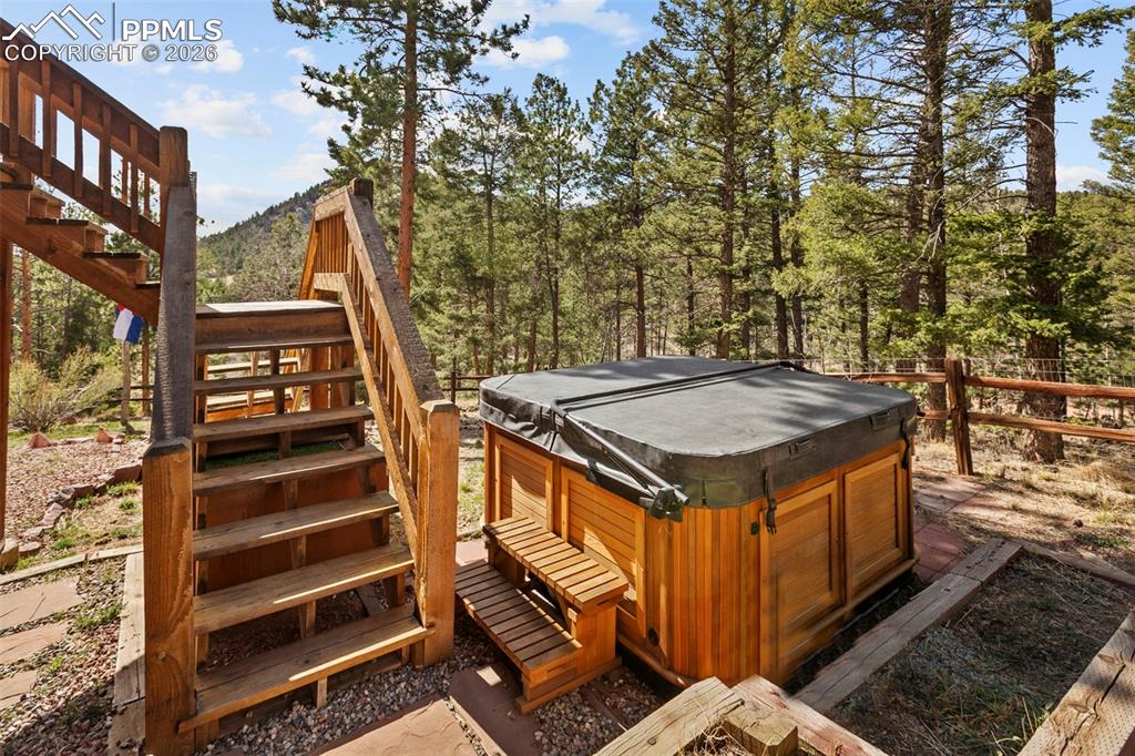 Image 28 of 35: Main Level Wrap-Around Deck