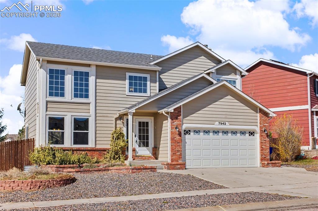 Caption: Front of Structure