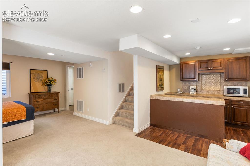 Image 31 of 47: Exceptional multi-use space for living, recreation, or studio-style bedroom