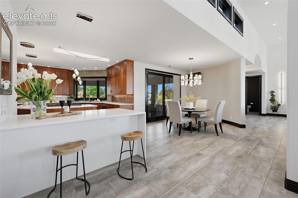 Image 16 of 48: Huge kitchen opens to the main room!
