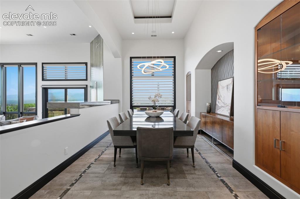 Image 19 of 48: Dining room for up to 18-20 guests with more views!
