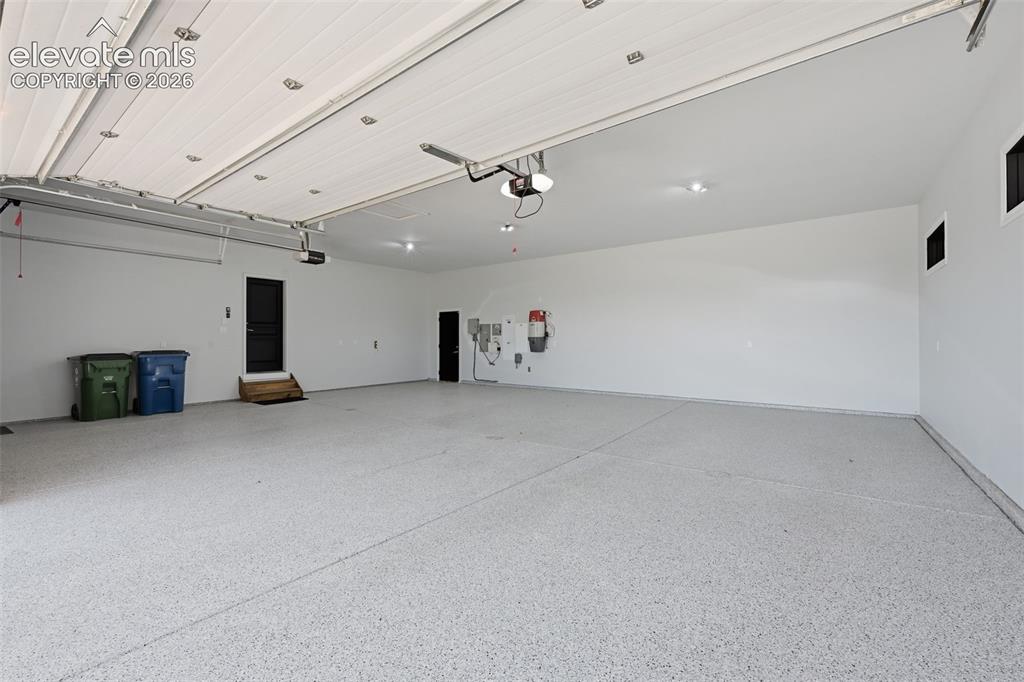 Image 42 of 48: Epoxied floor in your huge garage!