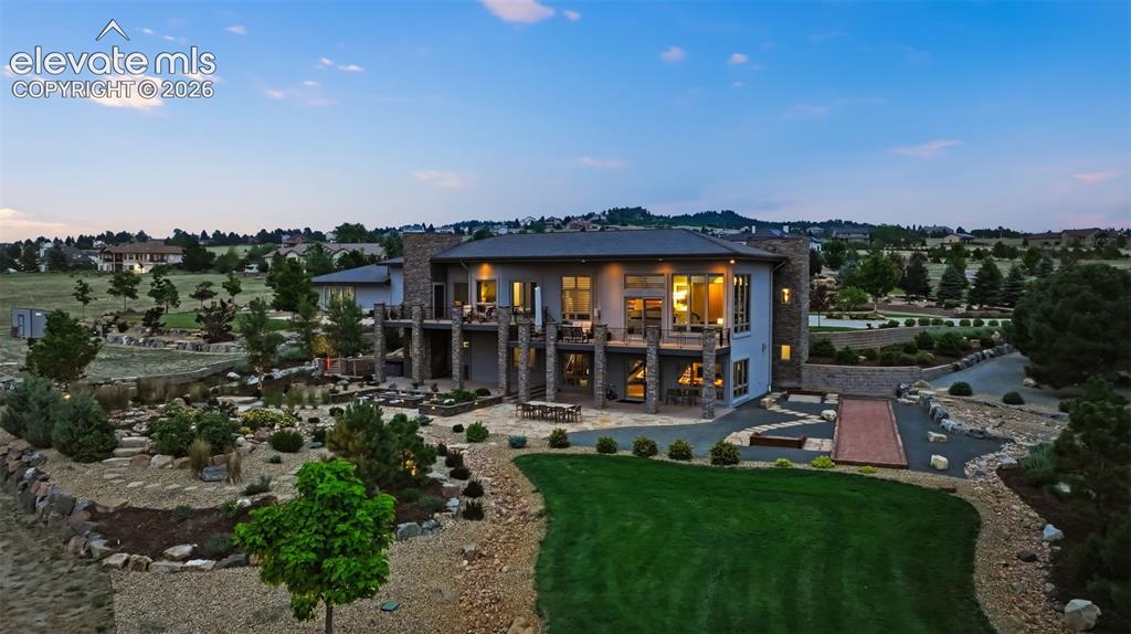 Image 48 of 48: Three acres of landscaped luscious landscaping!