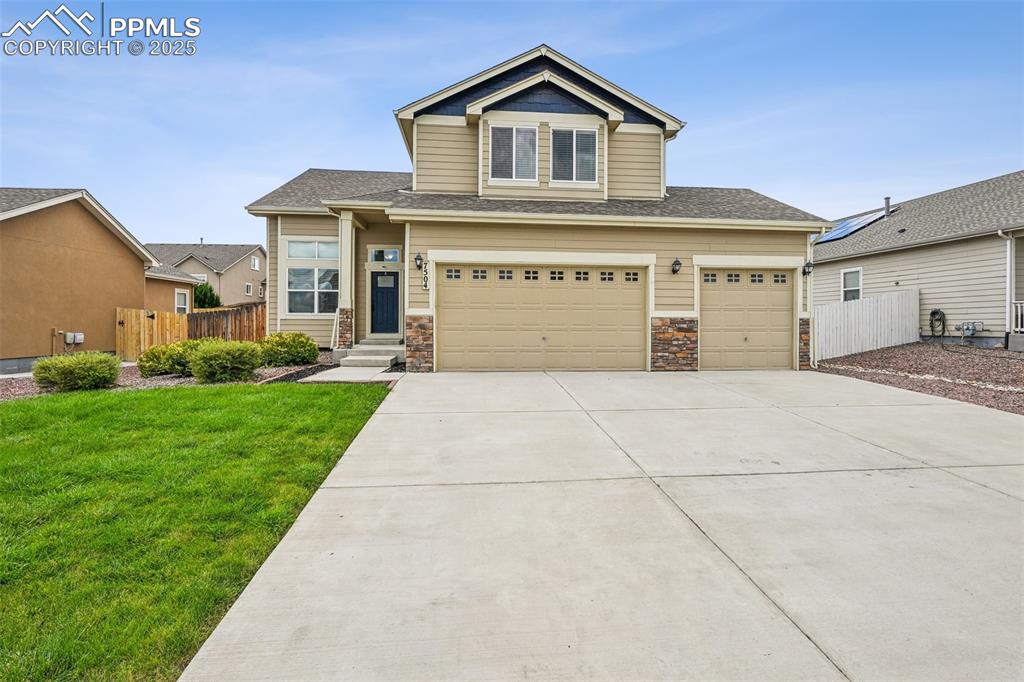 Caption: Front of Structure