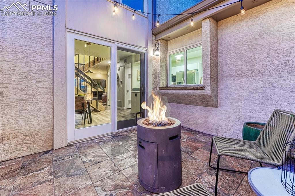 Image 11 of 50: Patio with a fence to the side and back yards, perfect lighting to grow pot