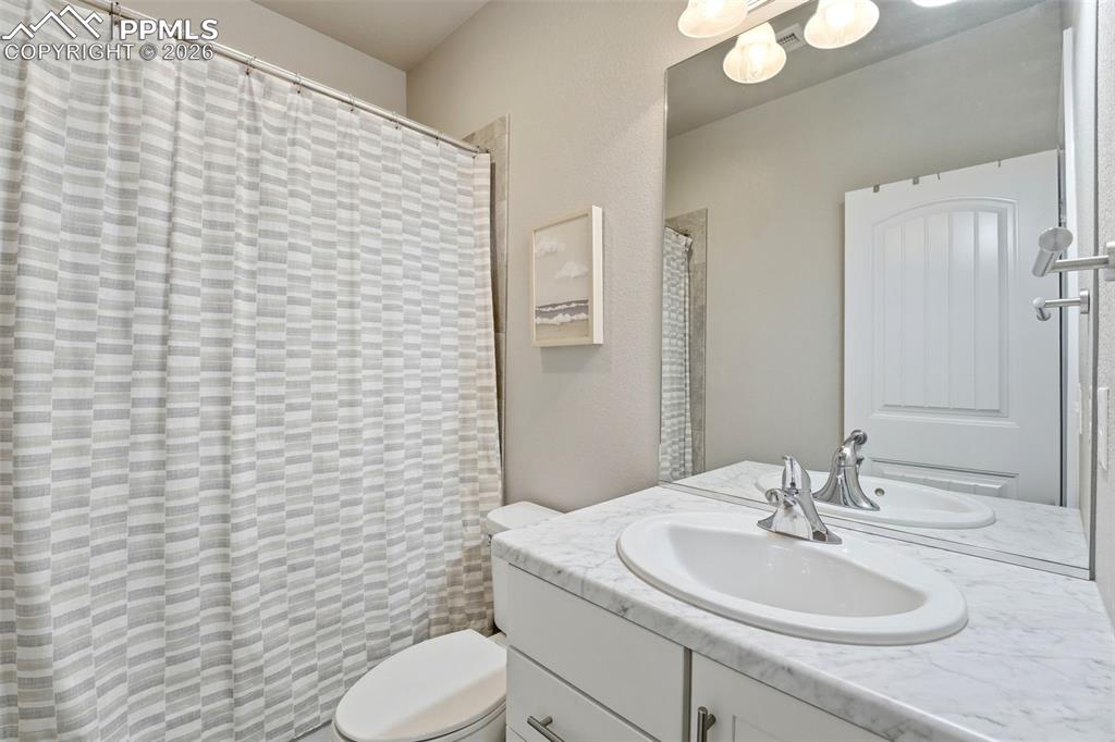 Image 37 of 48: Full Basement Bathroom