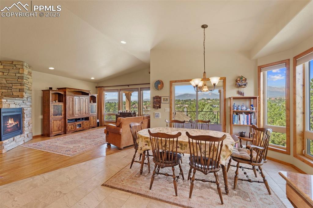 Image 27 of 33: Formal and informal dining areas, as well as outdoor options