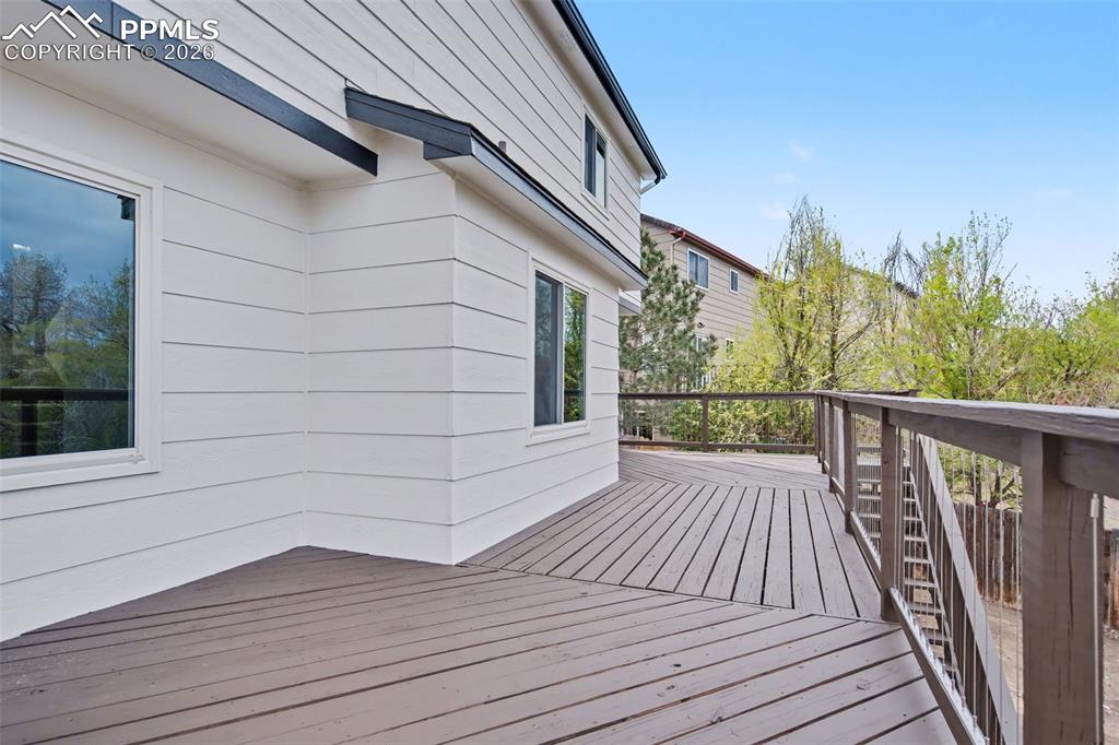 Image 36 of 40: Elevated Deck Perfect for Outdoor Entertaining