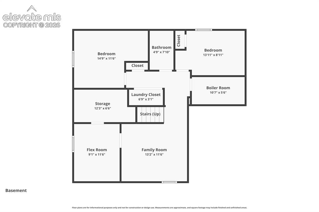 Image 41 of 41: Basement Level Floor Plan