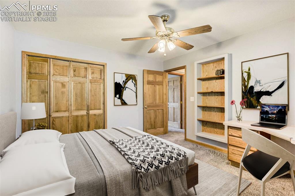 Image 18 of 50: Virtually Staged Bedroom #2