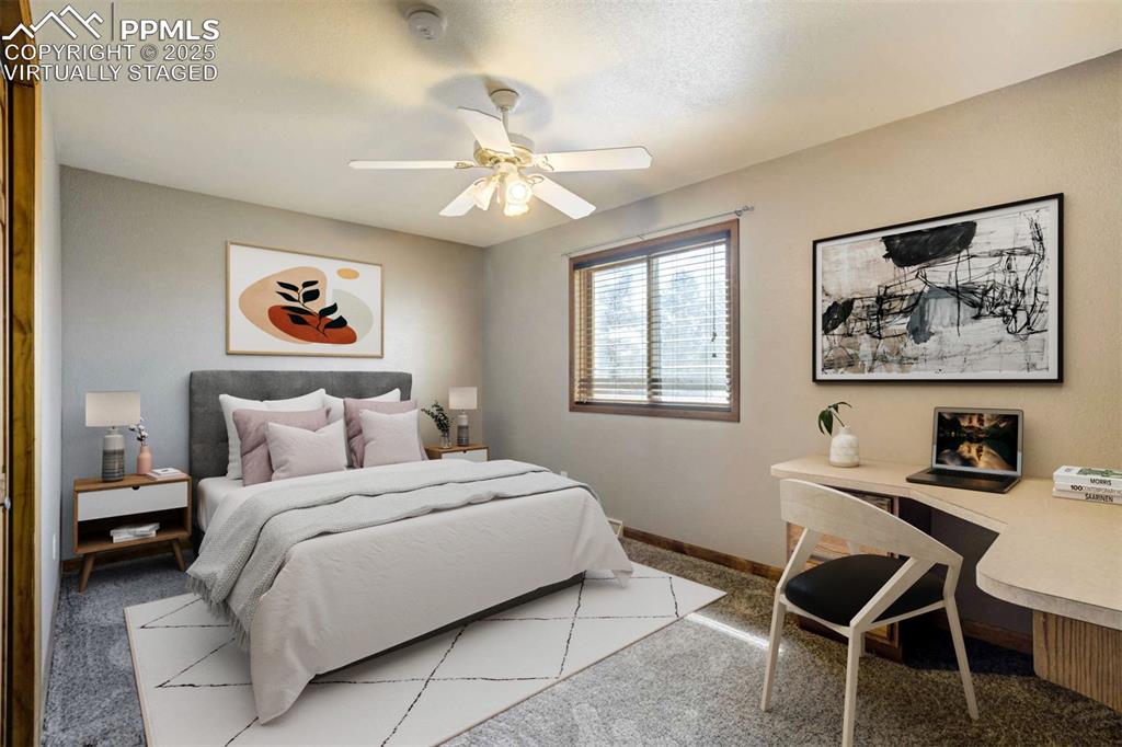 Image 26 of 50: Virtually Staged Bedroom #3