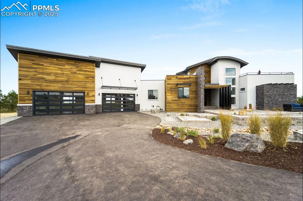 Caption: Front of Structure