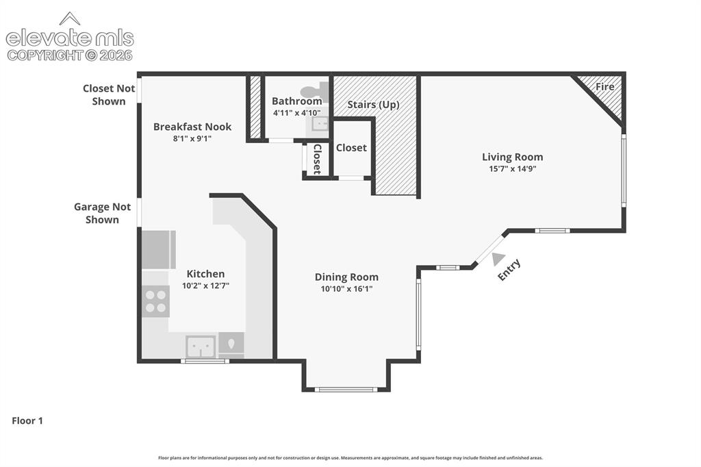 Image 24 of 26: Main Level Floor Plan