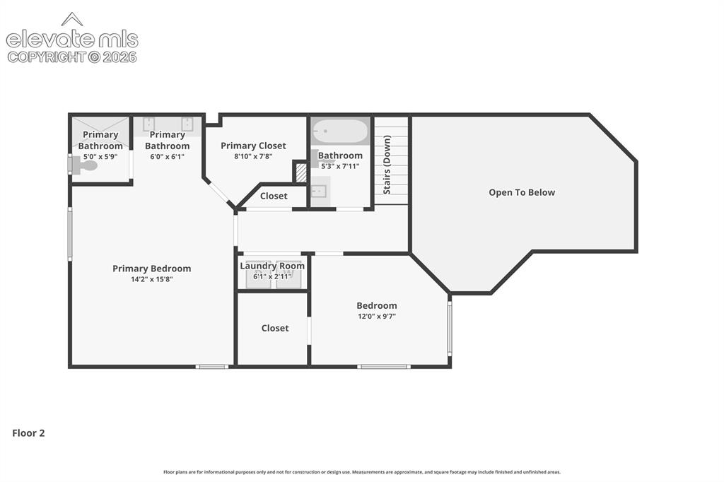 Image 25 of 26: 2nd Level Floor Plan
