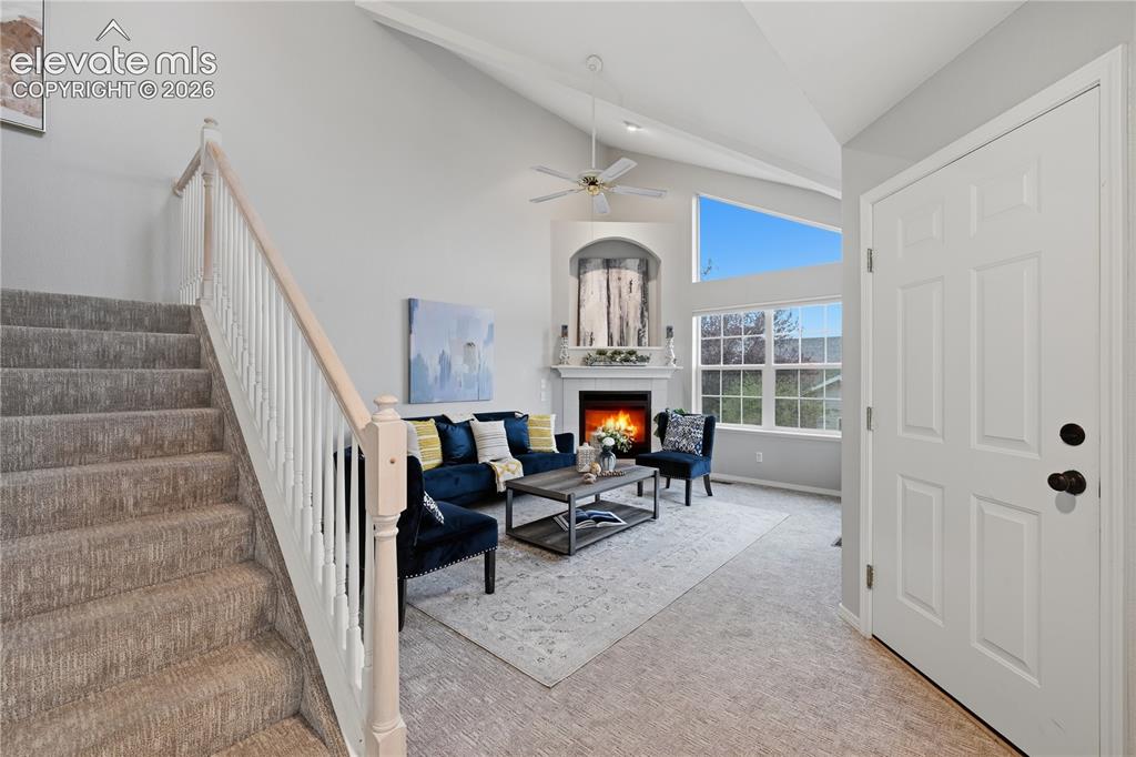 Image 8 of 26: View towards living room from dining area