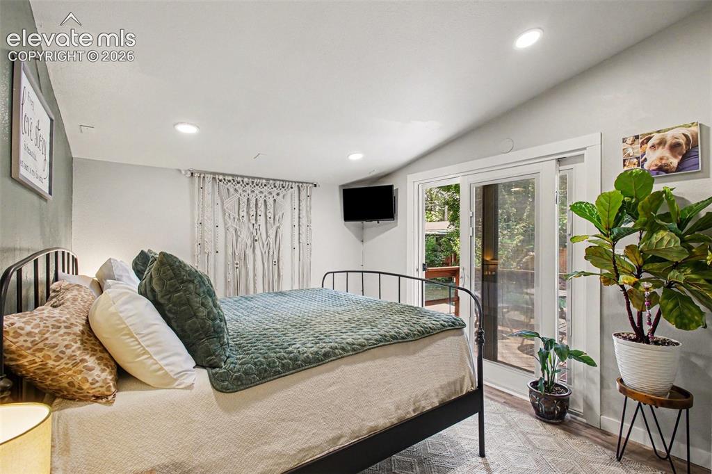 Image 10 of 36: Private master retreat with sliding door walk out!