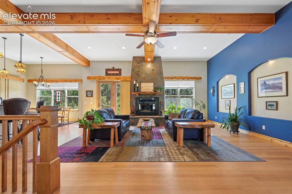 Image 7 of 48: Welcome in - Bamboo floors throughout!