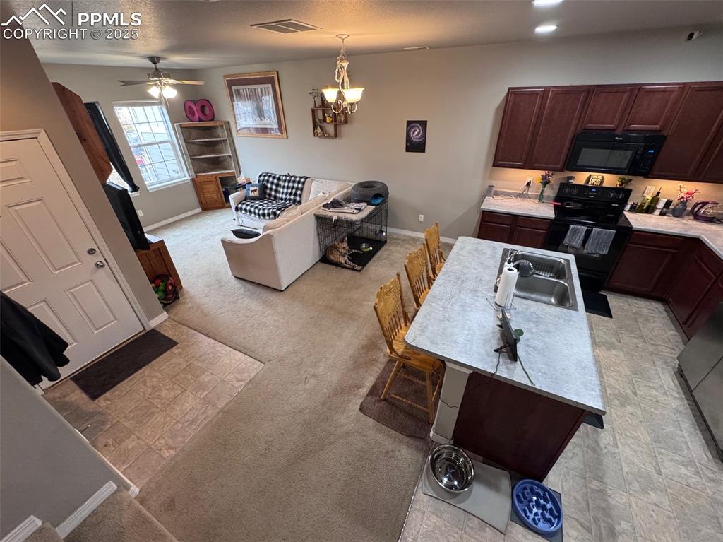 Image 17 of 31: Very Open View from Stairway