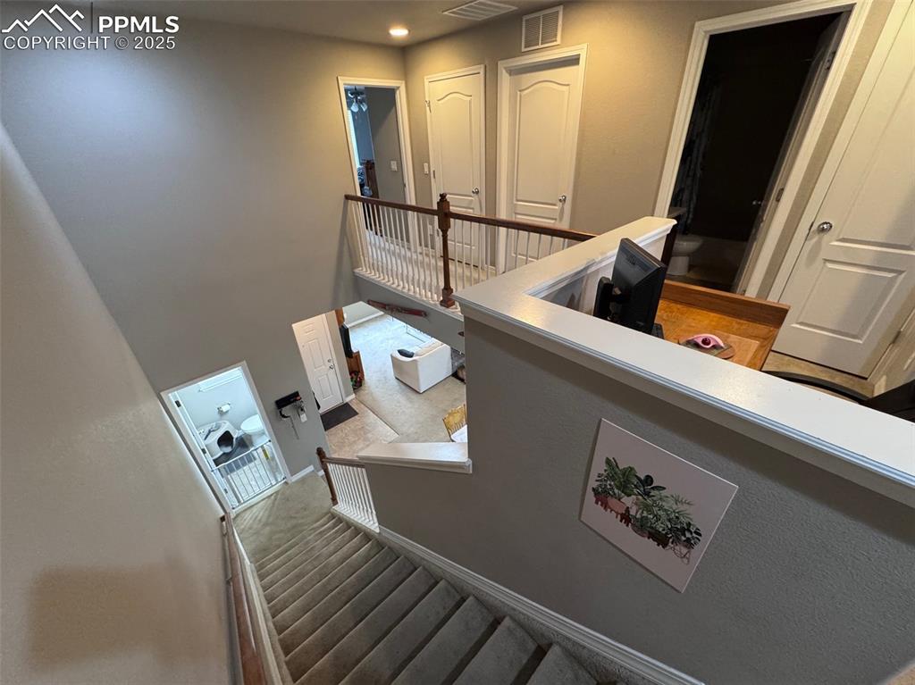 Image 22 of 31: Open Stairway and Railings