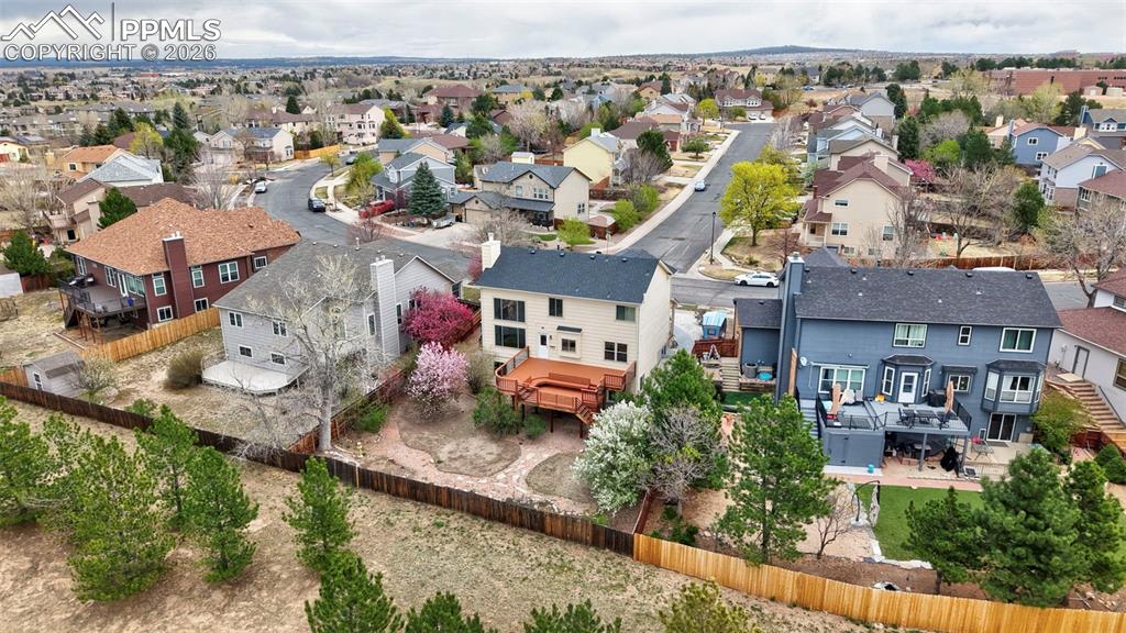 Image 4 of 50: Aerial view of residential area