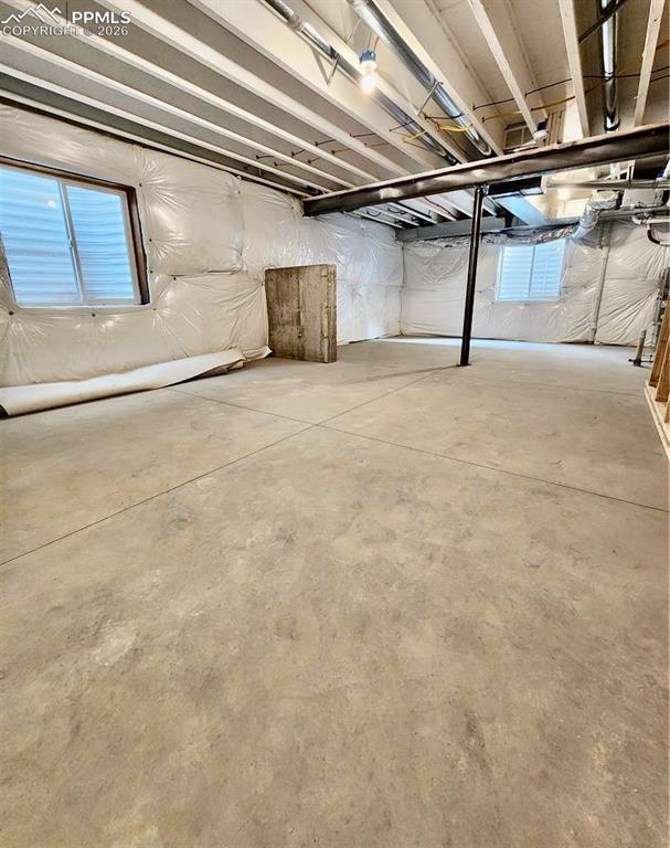 Image 10 of 14: Unfinished basement