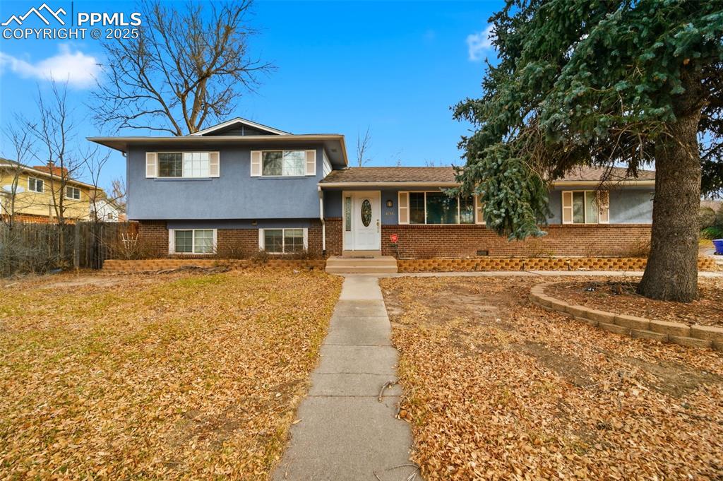 Caption: Front of Home