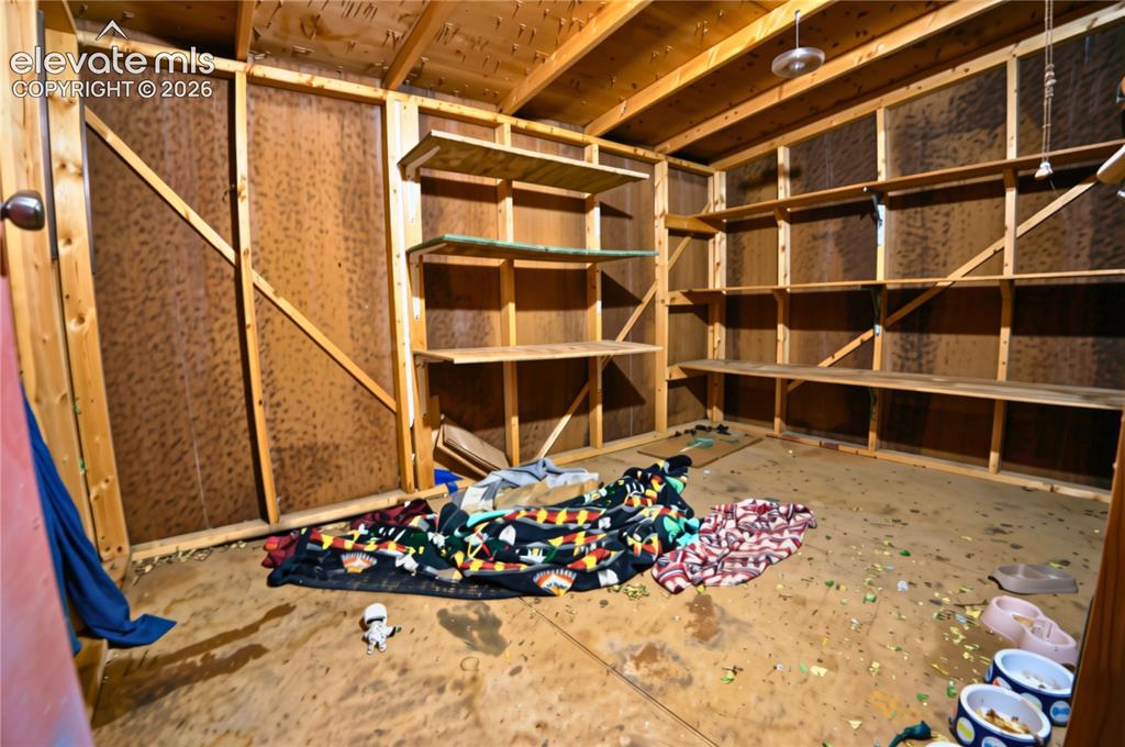 Image 31 of 47: Inside Shed