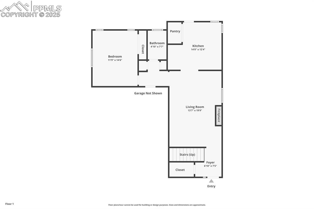 Image 37 of 38: Main Level Floor Plan