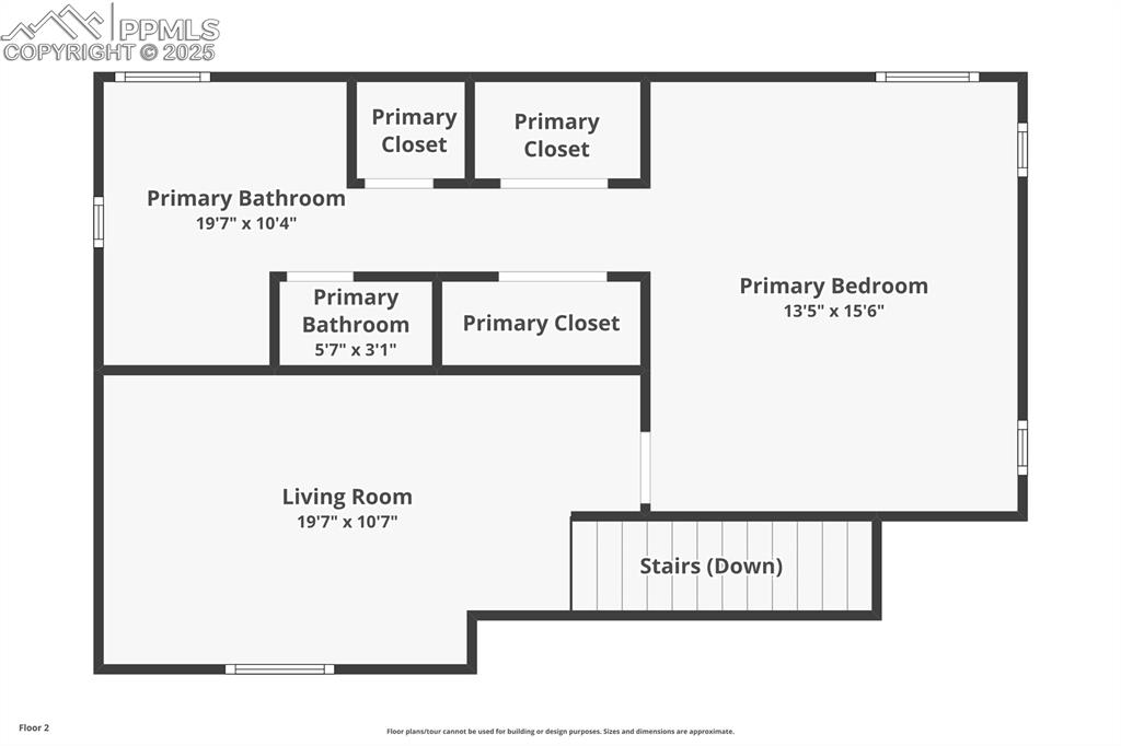 Image 38 of 38: Upper Level Floor Plan