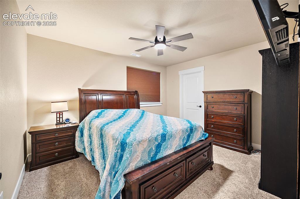 Image 36 of 50: Lower level bedroom (4th bedroom)