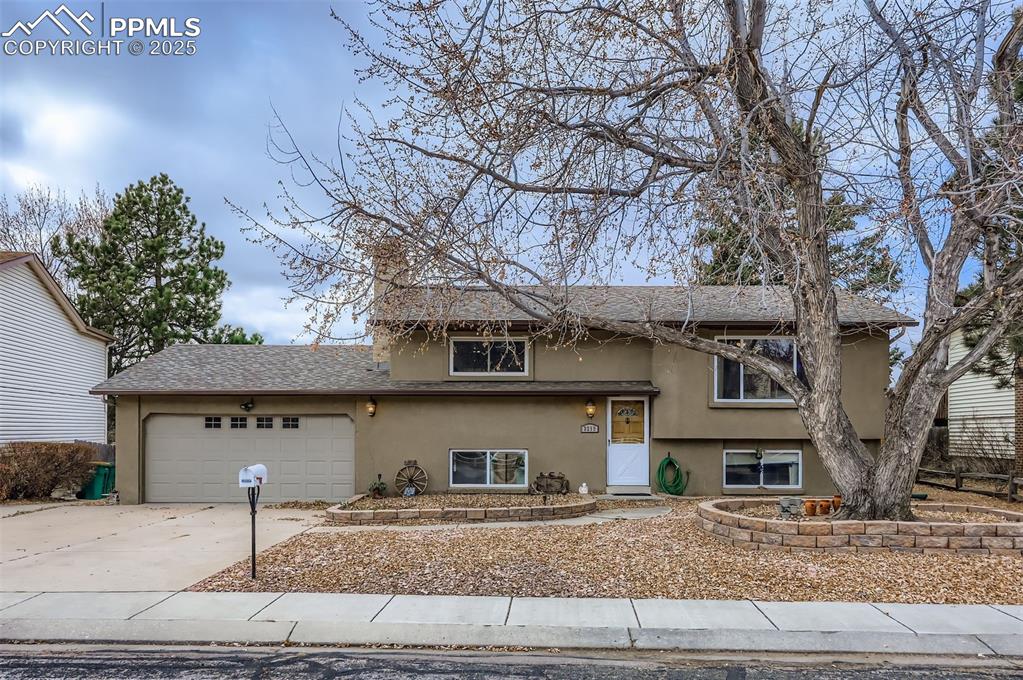 Caption: Front of Structure