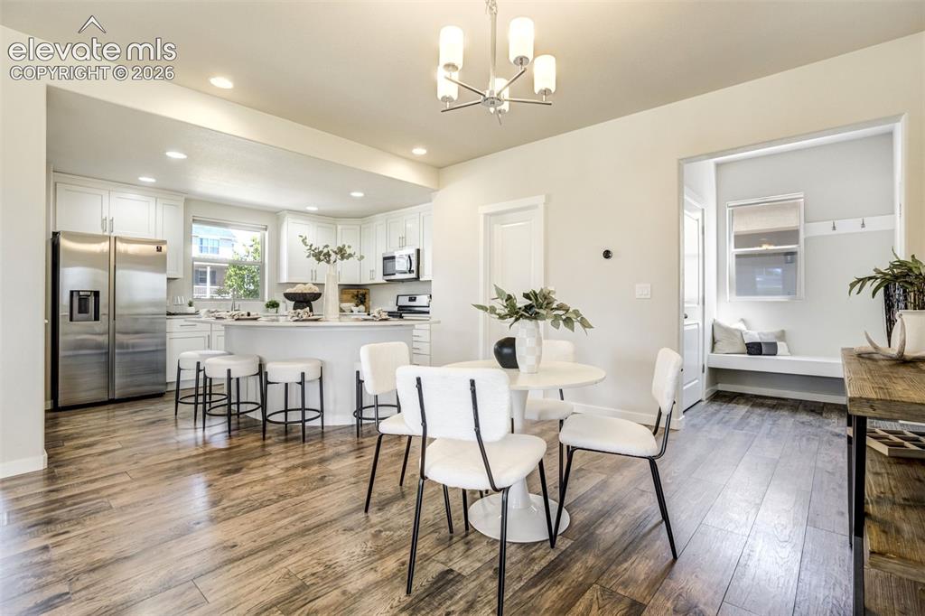 Image 13 of 44: The perfect spot for family dinners or pretending your DoorDash counts as c
