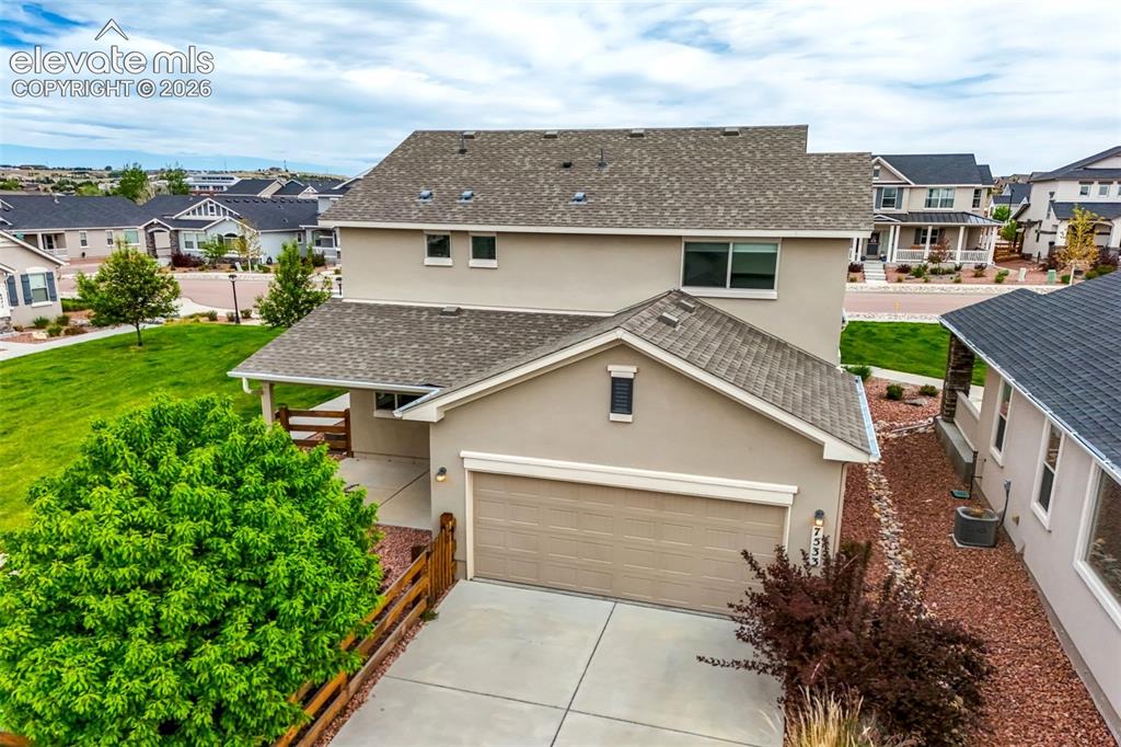 Image 36 of 44: Low-maintenance but still enough room to enjoy the outdoors.