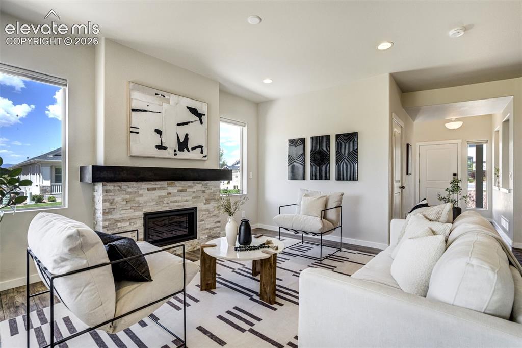 Image 6 of 44: Serving luxury lodge vibes without requiring a mountain cabin mortgage.