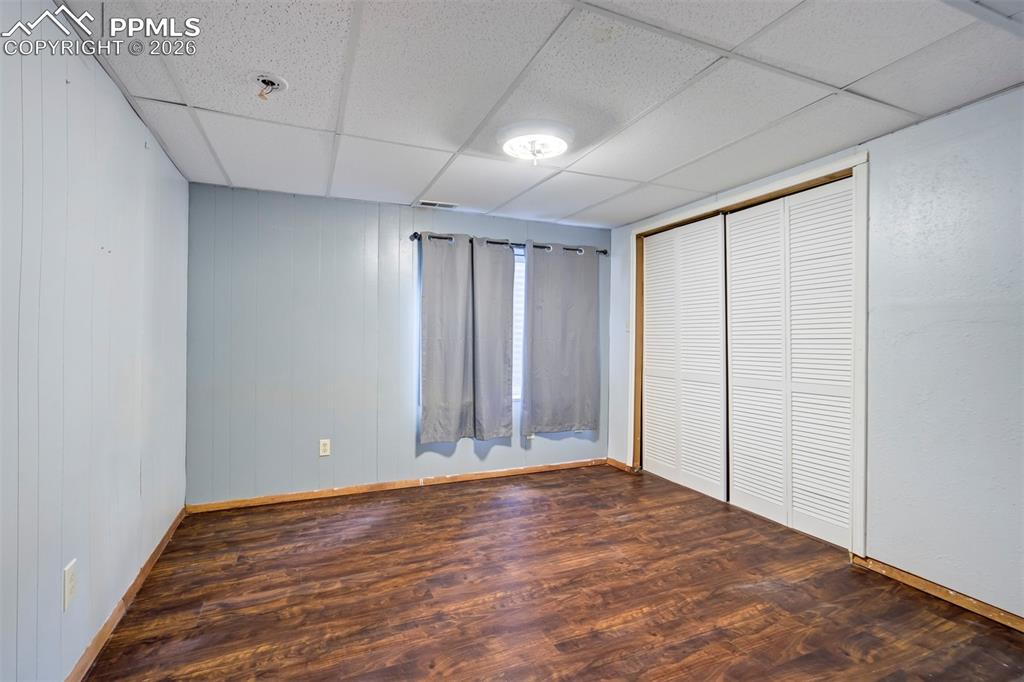 Image 23 of 34: basement bedroom