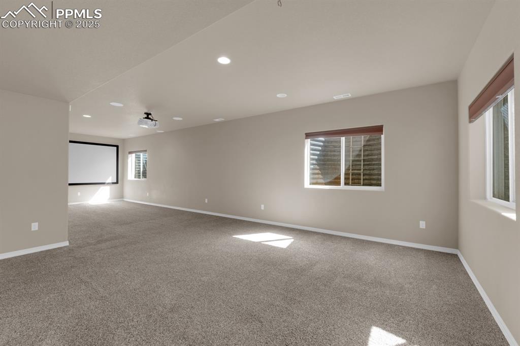 Image 24 of 38: Basement Family room