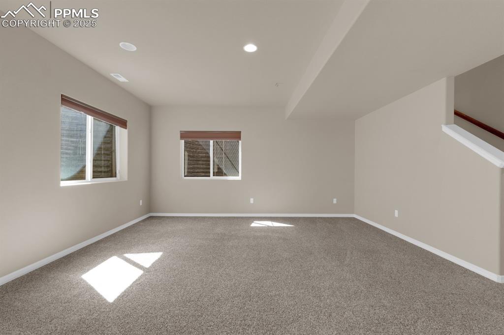 Image 28 of 38: Basement Family room