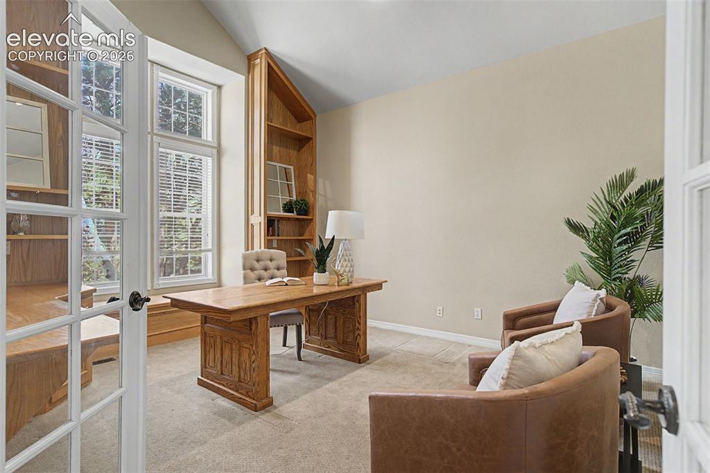 Image 17 of 42: The dedicated private office is an ideal quiet workspace, complete with cus