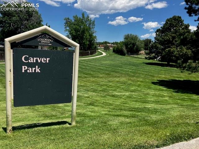 Image 3 of 42: Carver Park and greenway just around the corner