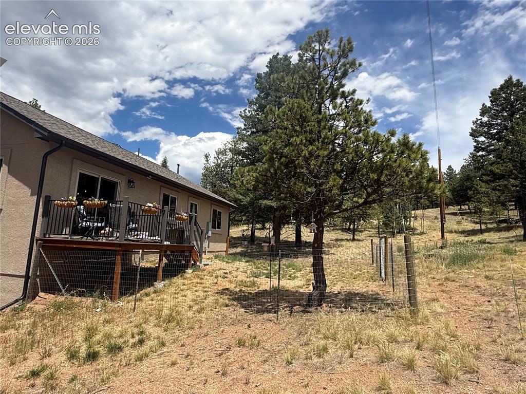 Image 6 of 37: Back yard is fenced