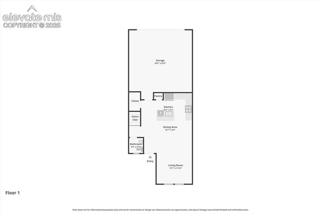 Image 28 of 30: Main level floorplan