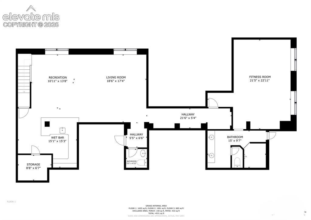 Image 48 of 50: Basement floor plan