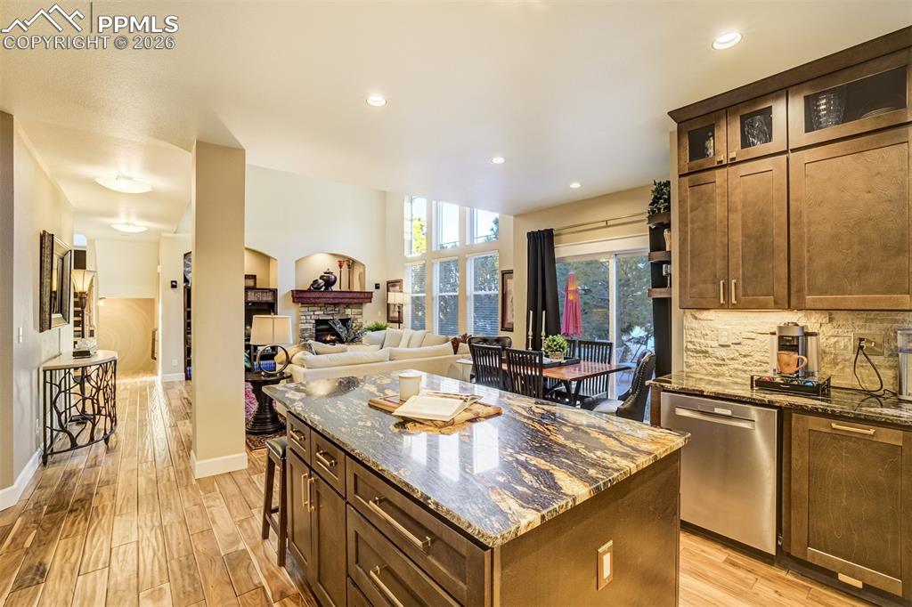 Image 11 of 50: The open floor plan is ideal for entertaining!