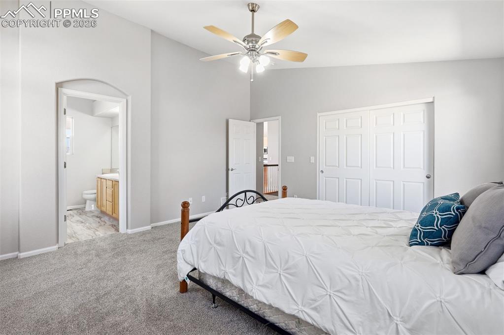 Image 14 of 36: Large light and bright primary bedroom