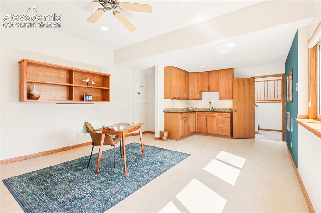 Image 28 of 41: This space could be used for a multi-purpose room.