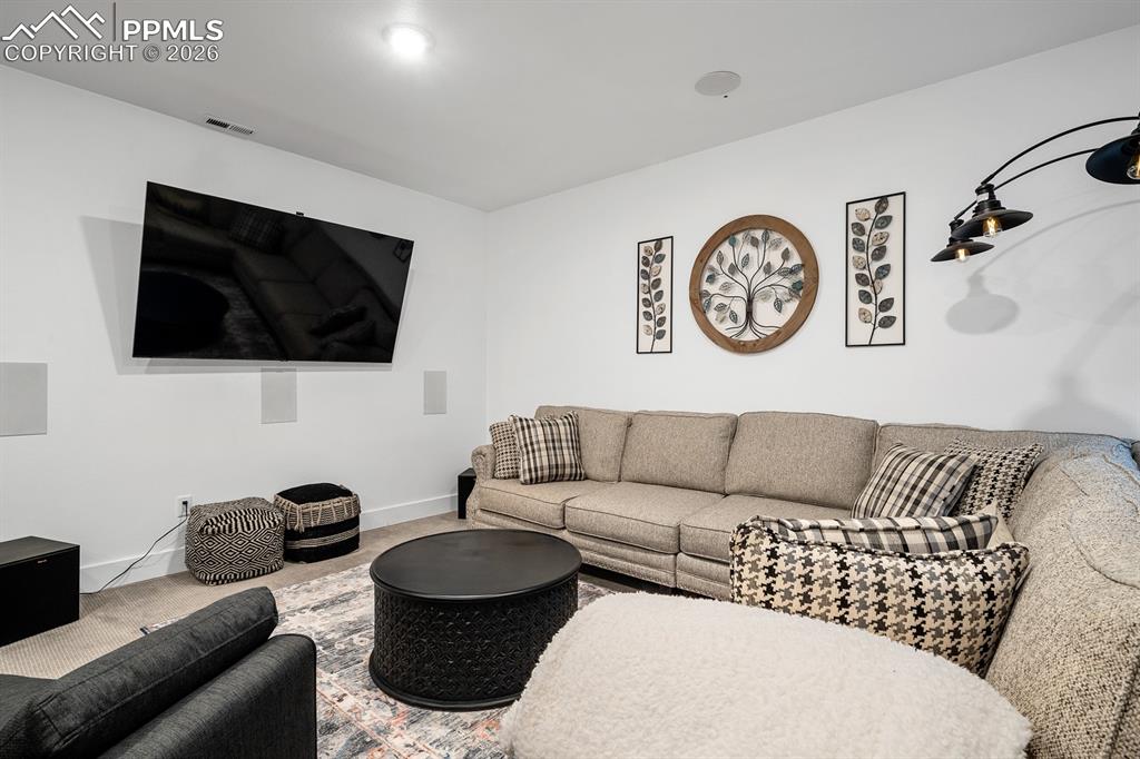 Image 23 of 30: Huge family room/rec room