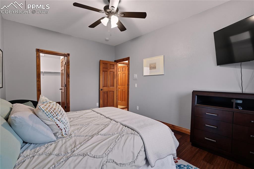 Image 38 of 47: Basement Bedroom with Large Walk-In Closet (2 Basement Bedrooms)