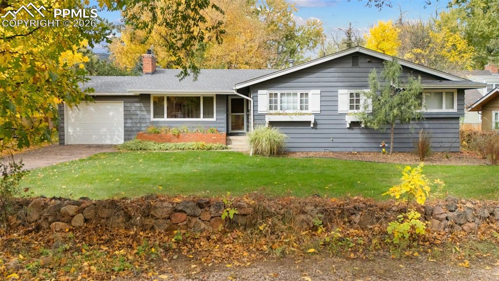 Caption: Front of Structure