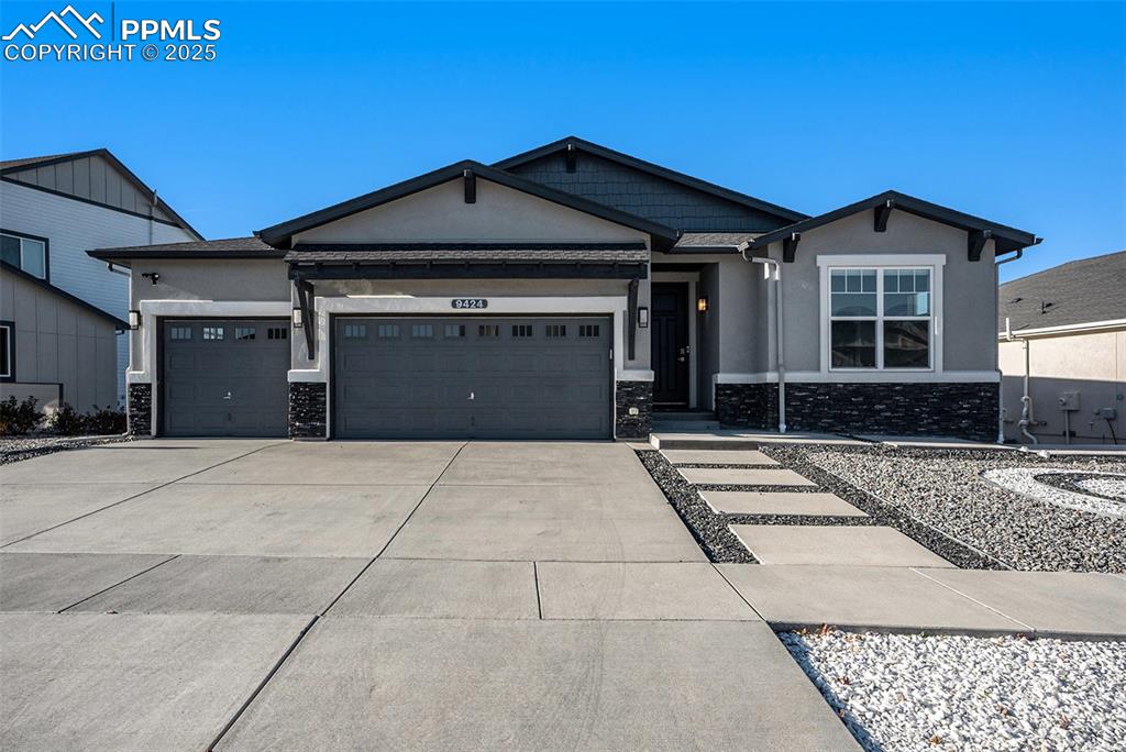 Caption: Front of Structure