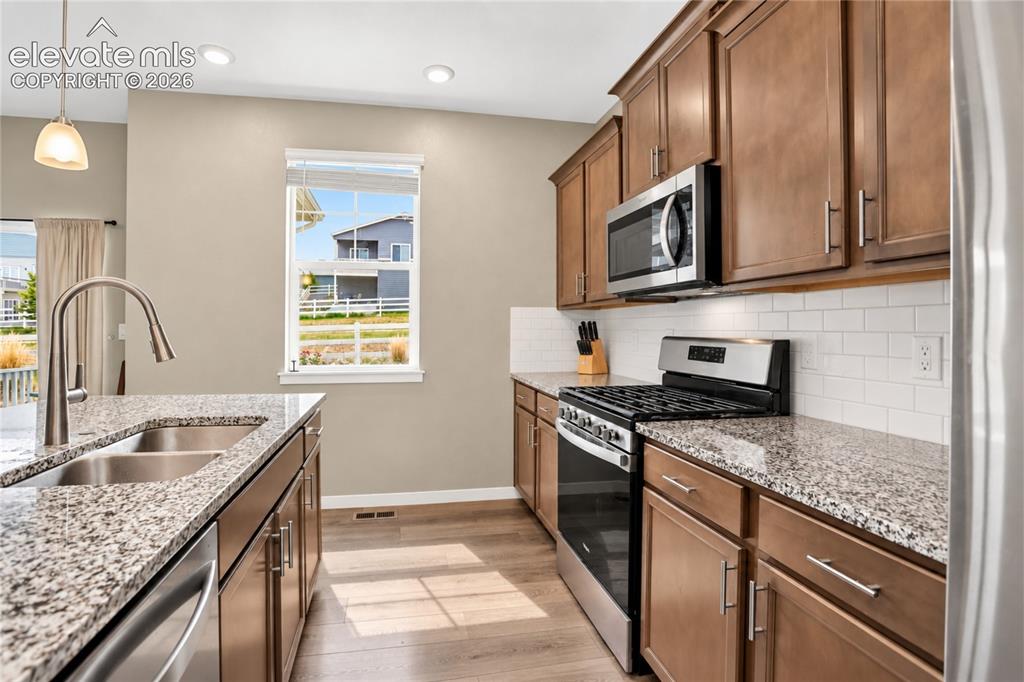 Image 8 of 20: Granite counters
